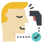 Virus Check Temperature SVG Icon